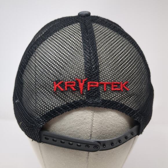 Kryptek Snapback Trucker Hat Multi One Size Adjustable Embroidered Mesh Back - Picture 6 of 9